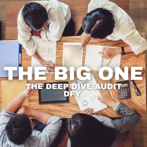 Wedding Business Audit - The Deep Dive.
