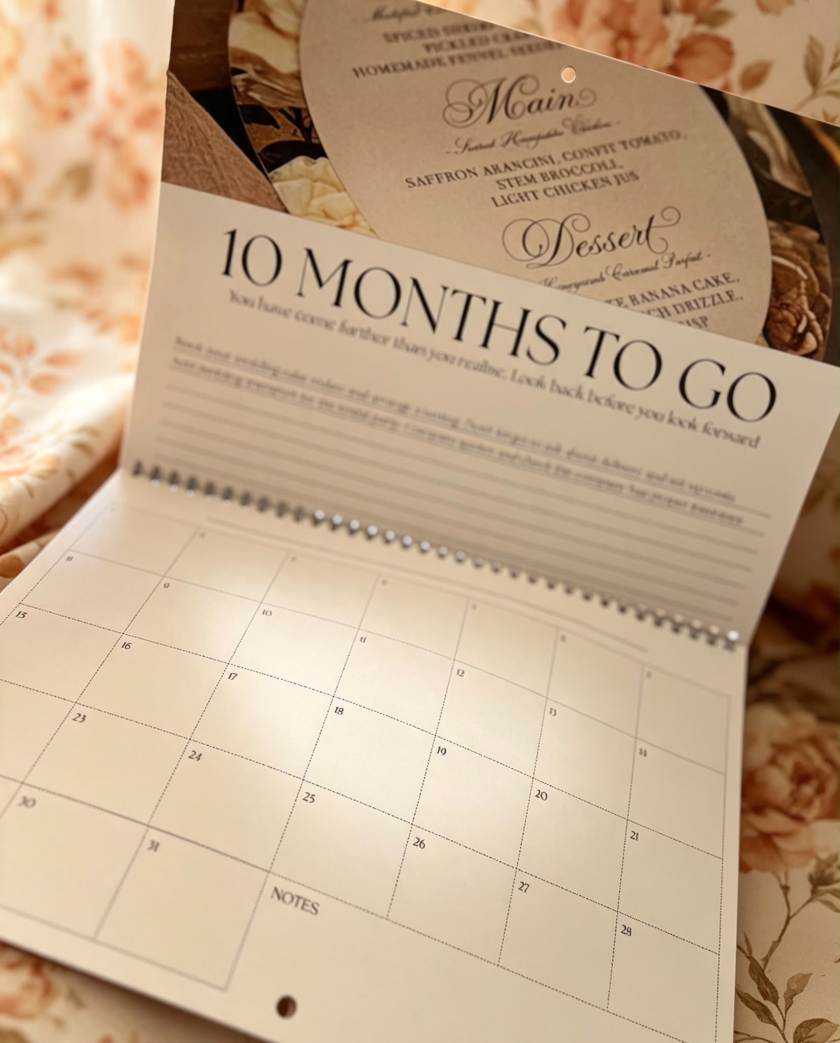 From Engaged To I Do. Wedding Planning Calendar for engaged couples - Image 7